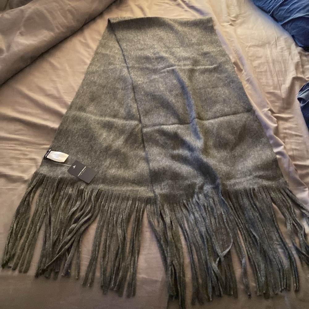NWT Lucky Brand scarf charcoal